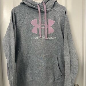Under Armour Gray Fleece Hoodie
